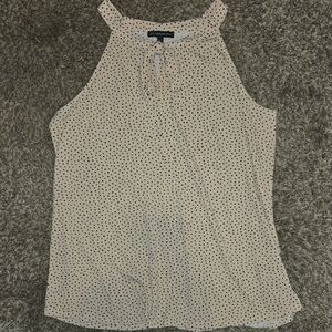 Adrianna Papell Pink Sleeveless Top with Tie Front New Without Tags Womens Large